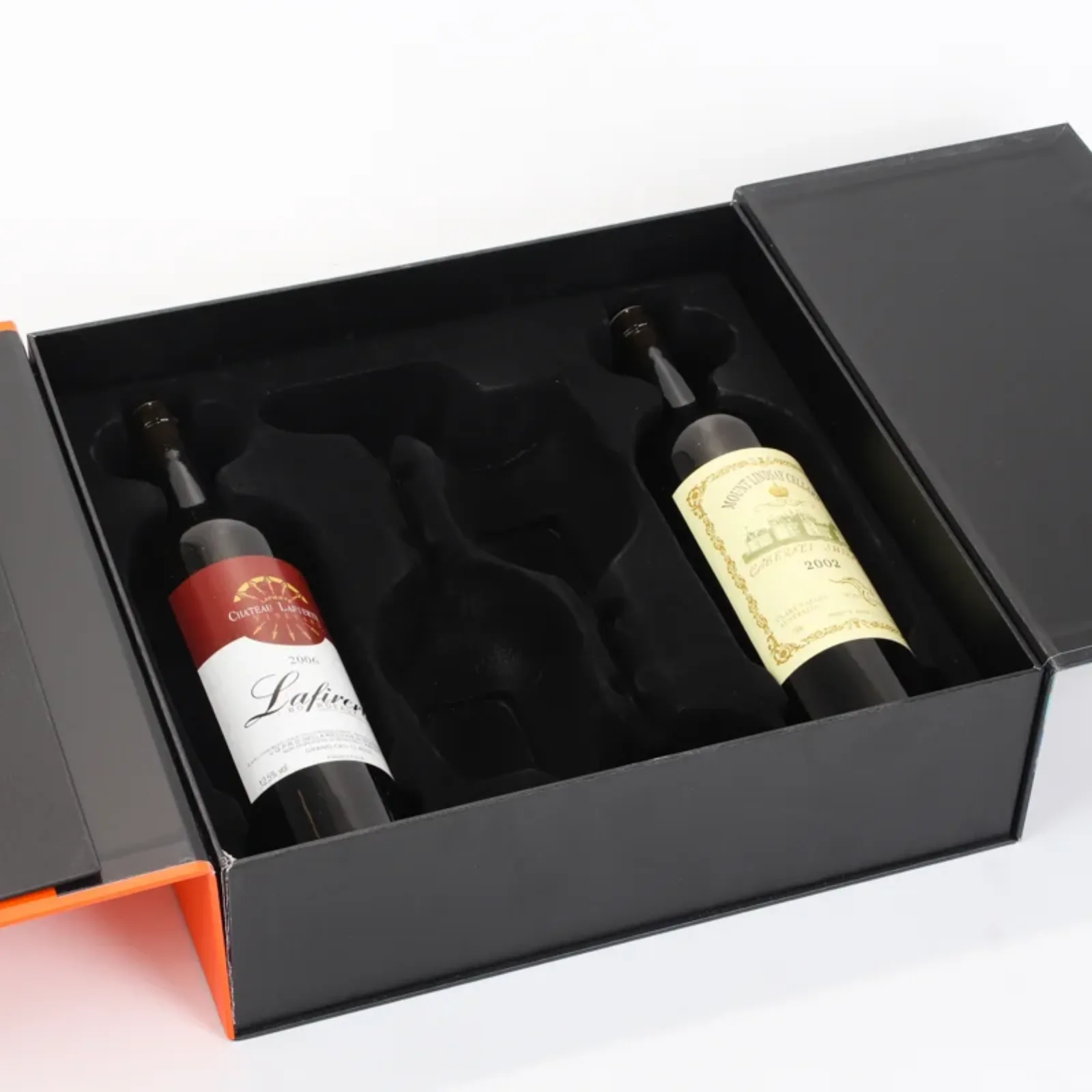 Two-Bottle Wine Glass Set Gift Box 2