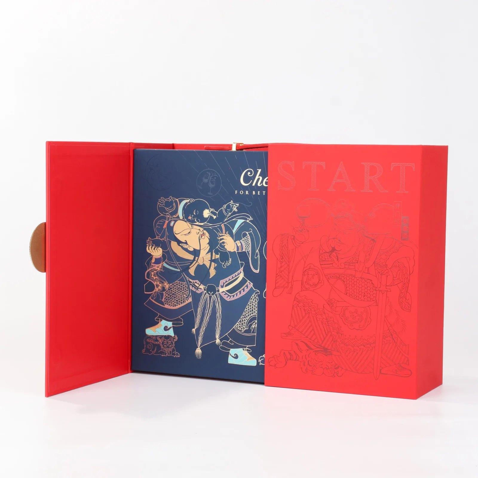 Luxury Double-Bottle Red Wine Gift Box 3