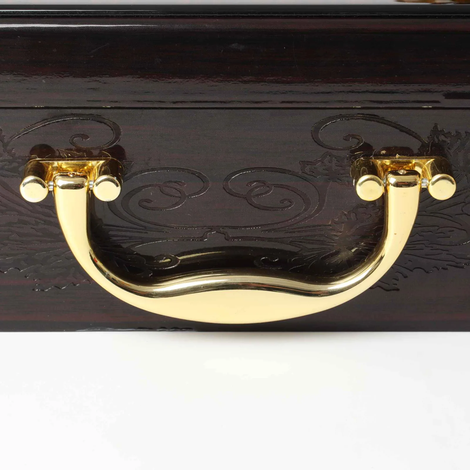 4-Bottle Wooden Wine Box with High Gloss Lacquer 5